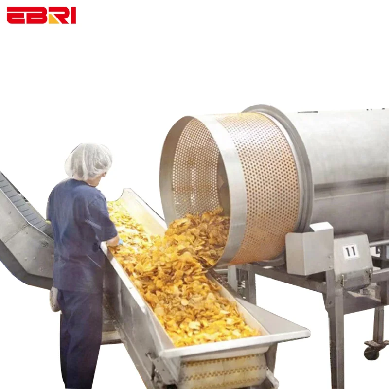 Full automatic Potato Chips Production Line Compound Potato Chips Line Manufacturer Crisp Potato Biscuit Production Line