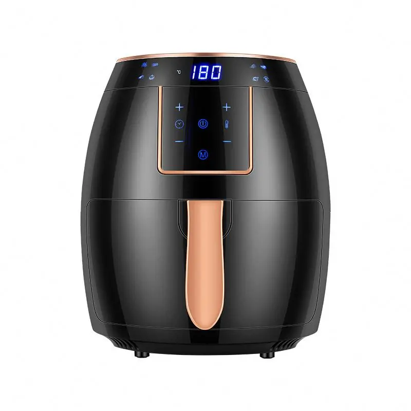 Hot Sale Household 1300W 5.5L Healthy Low Fat Cooking Pot Intelligent Timing Electric Hot Deep digital Air Fryer