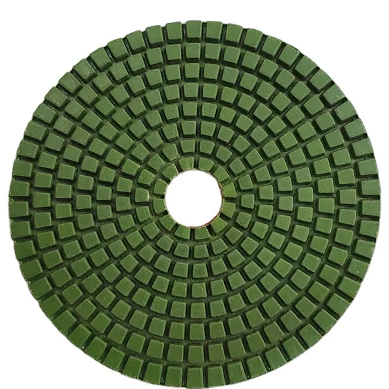 
Factory Supply Attractive Price 100mm Circular Hot Press Resin Polishing Pad 