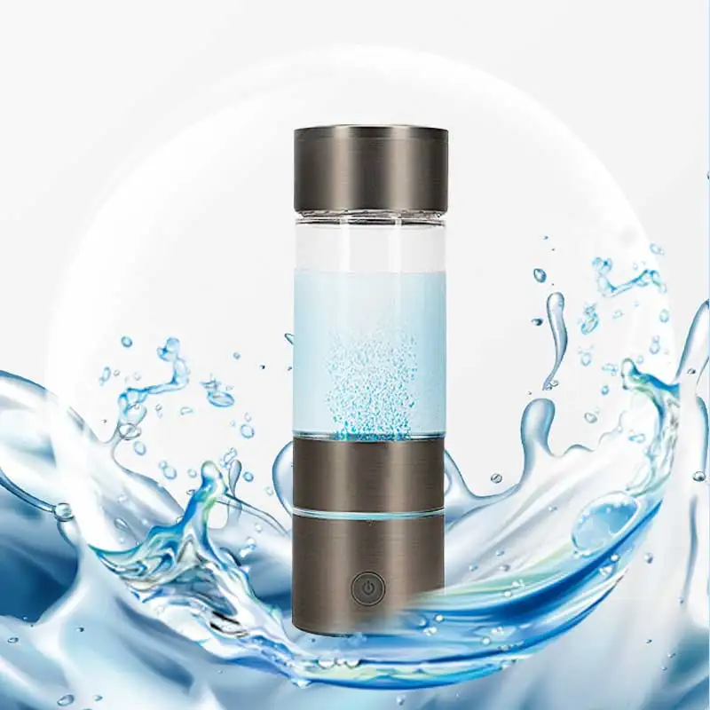 Portable Hydrogen Water Bottle H2 Hydrogen-Rich Alkaline Ionizer Generator Wholesale Water Treatment Appliance