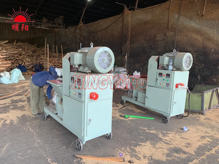 Charcoal Bricket Making Machine And Sawdust Briquette Machine For Coffee Plants