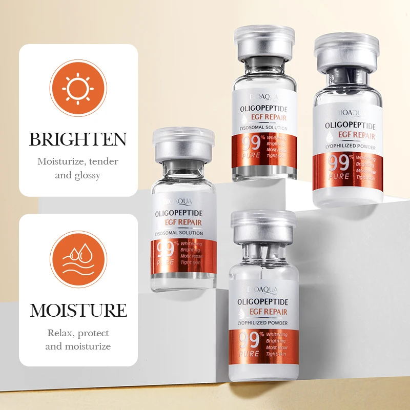 OEM BIOAQUA Private Label косметические продукты успокаивающие питательные увлажняющие отбеливающие лиофилизированные Порошковые средства для ухода за кожей