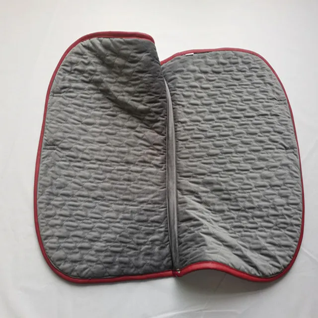 Fashion Style Pad Bamboo Fiber Fabric Saddle Pad Eco-Friend Fabric Horse Saddle Pad With Silicone