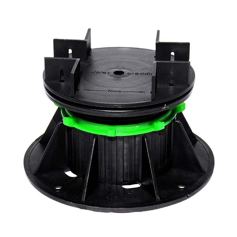 JNZ Factory Direct Selling Outdoor Plastic Adjustable Decking Pedestal High Quality Decking Risers Adjustable Pedestal