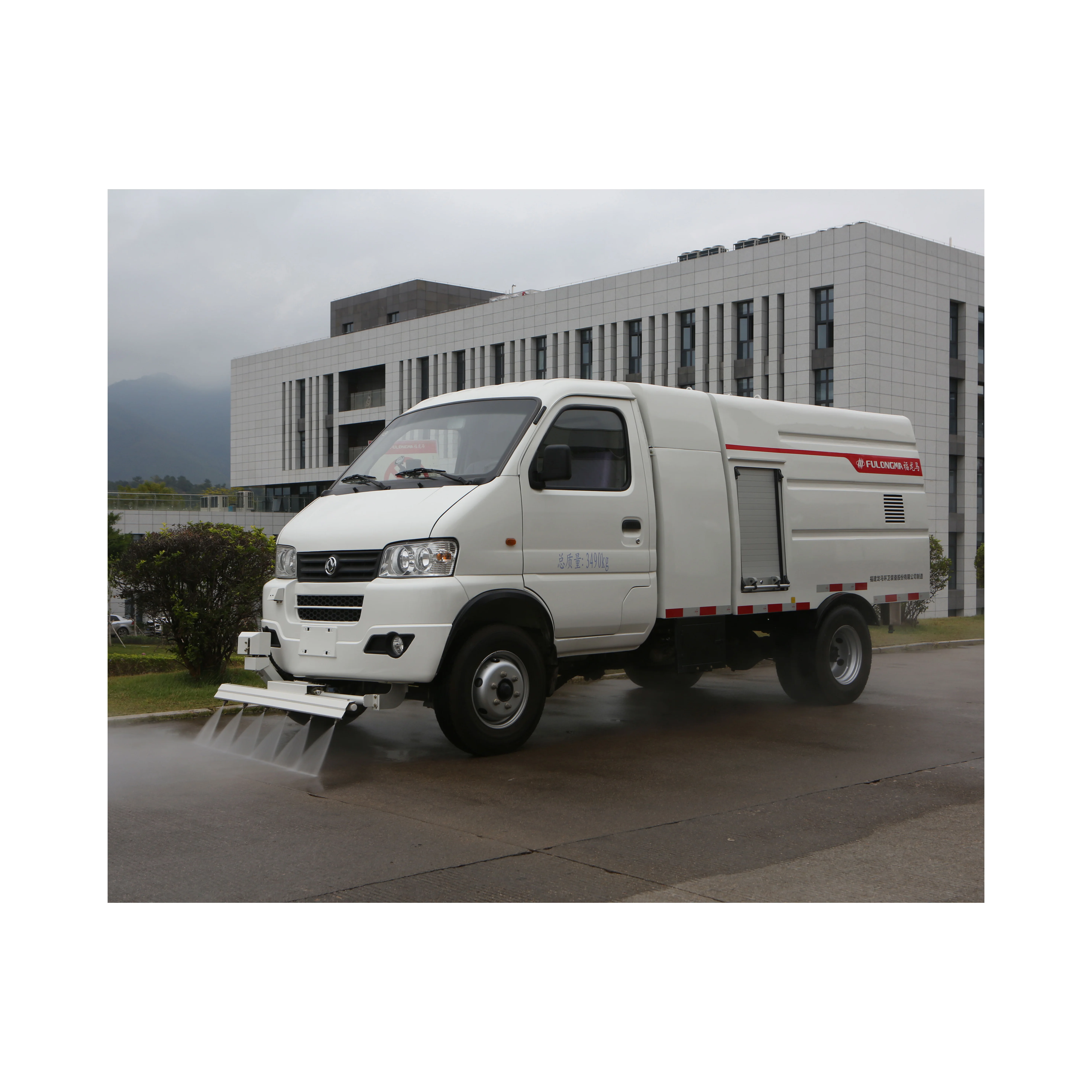 FULONGMA Электрический многоцелевой водный грузовик высокого давления чистящее средство