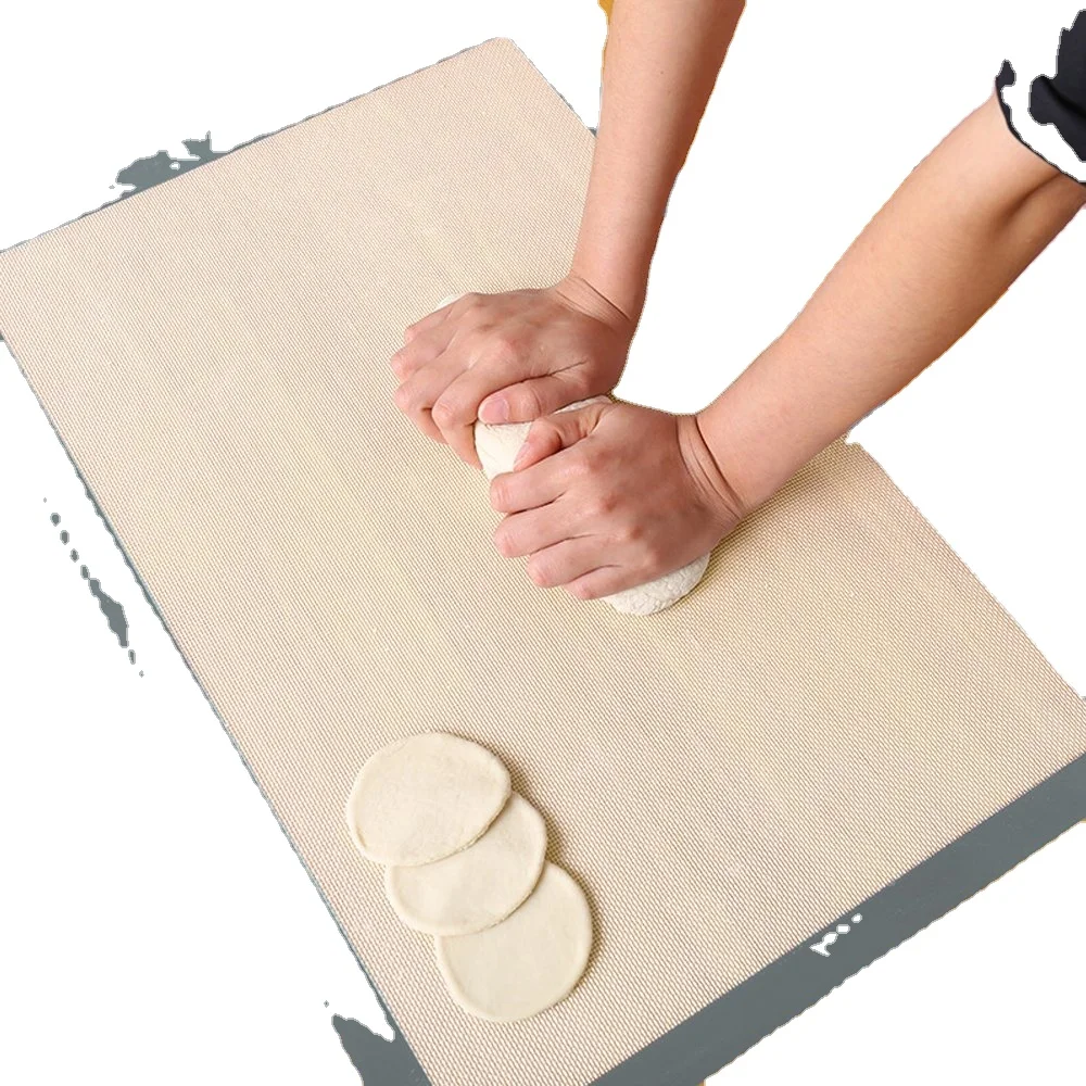 Custom Square Shape Silicone Pad Anti - Slip Kneading Mats Baking Pad