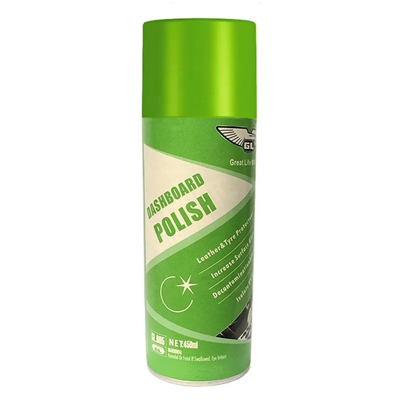 GL Super dashboard polish wax or silicone spray