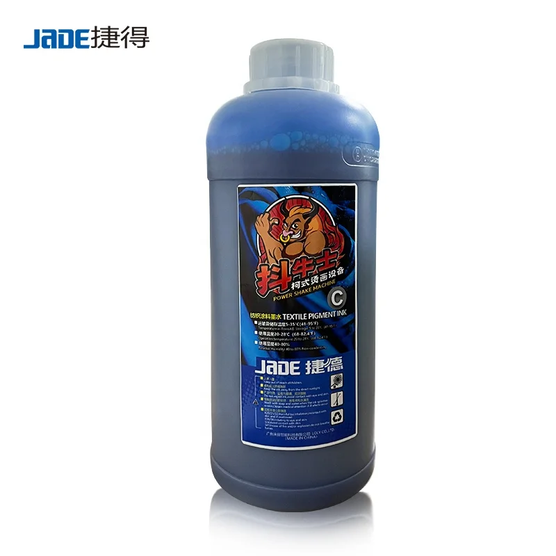 T-shirt printing dtf pigment cmyk and white ink for 1800 DX4 DX5 DX7   digital heat transfer pet film printer