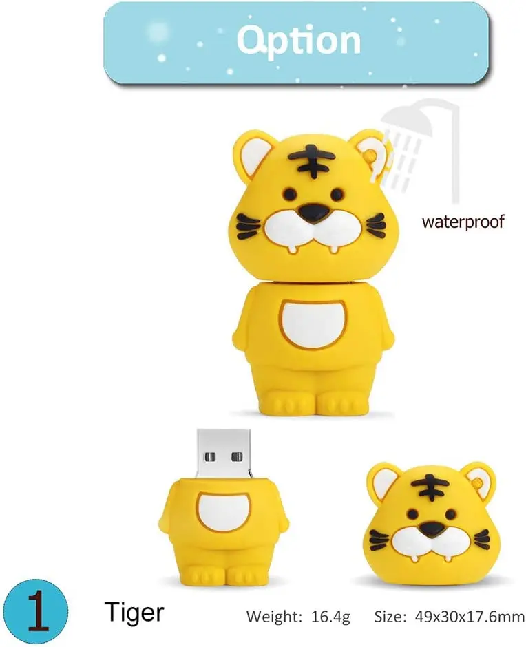 Gitra Promotional Gift 4GB 8GB Usb Stick Pvc Usb Soft Silicone 16GB 32GB Simulation Animal Lion Shaped usb flash Drive