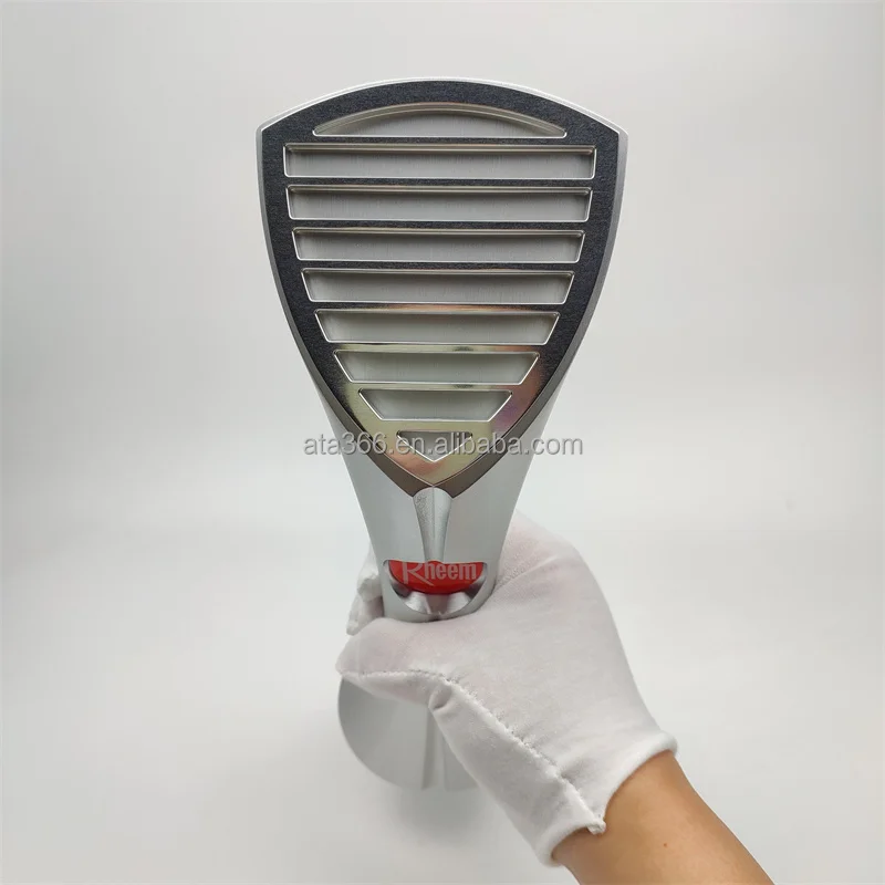 1 Custom Aluminum Trophy World Design High Quality Cup Shape Metal Soccer Trophy Award Laser Engrave Glass Crystal Trophy