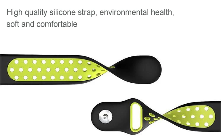 Chinber Universal 22mm 20mm Sport Silicone Strap for Amazfit GTR GTS Watches