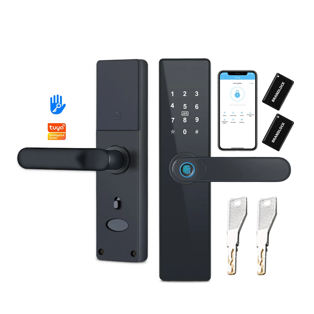 Eseye Wholesale high quality ODM/OEM sliding door smart lock  smart door lock with fingerprint lock