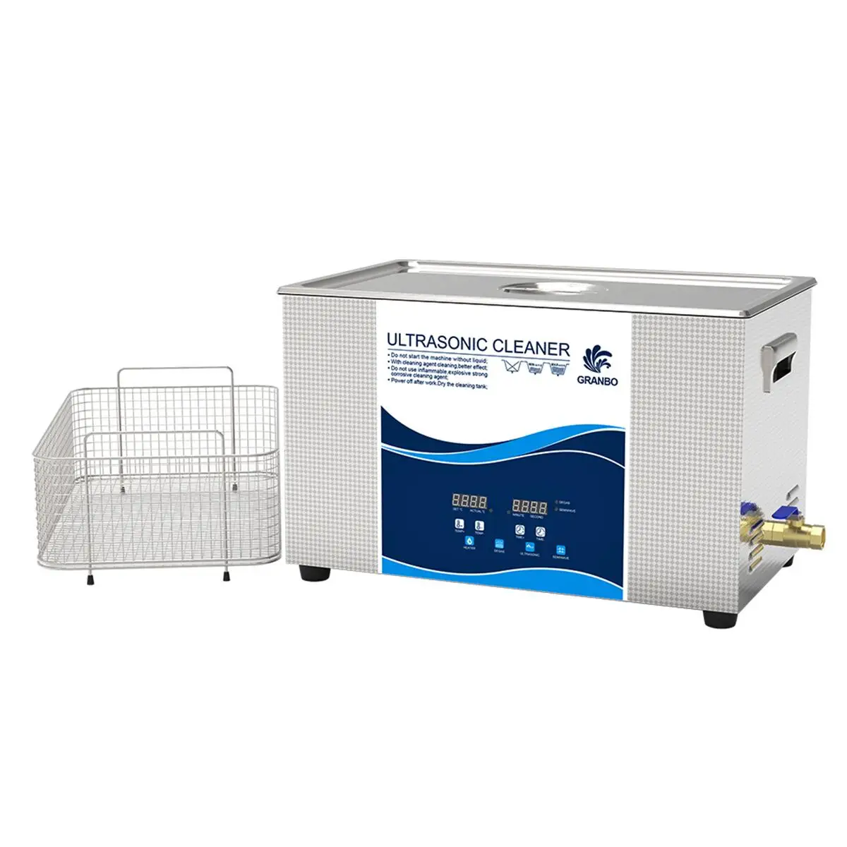30L 600W Wave Adjustable Clean Digital Industrial Ultrasonic For Circuit And Gun With Degas Manufacture Cleaner