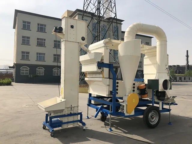 Grain Cereal Peas Pulse Bean Cleaning and Processing Machine