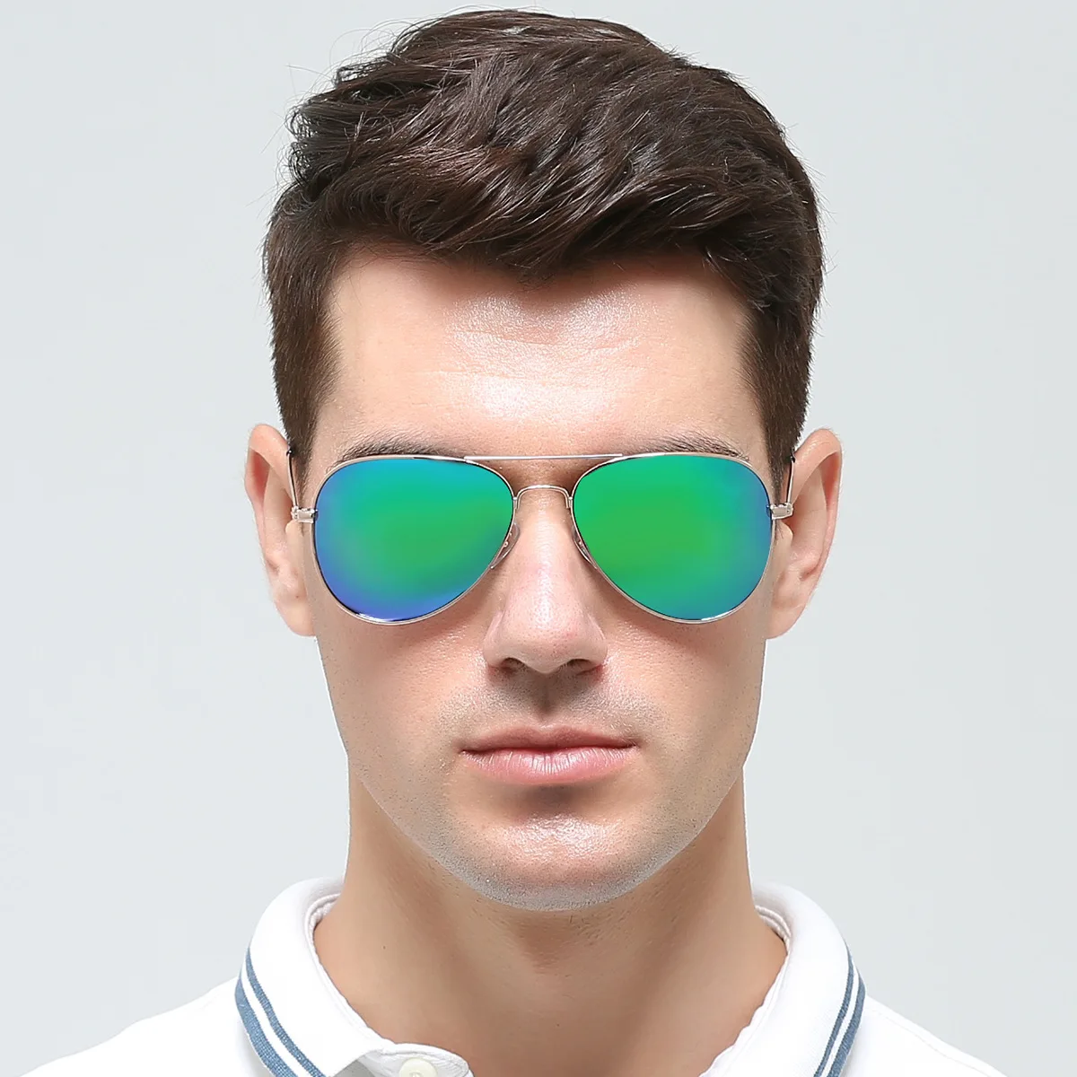 3025 Sunglasses Men Polarized Metal Sunglasses Italy Design High Quality Women Driving Sun Glasses UV400
