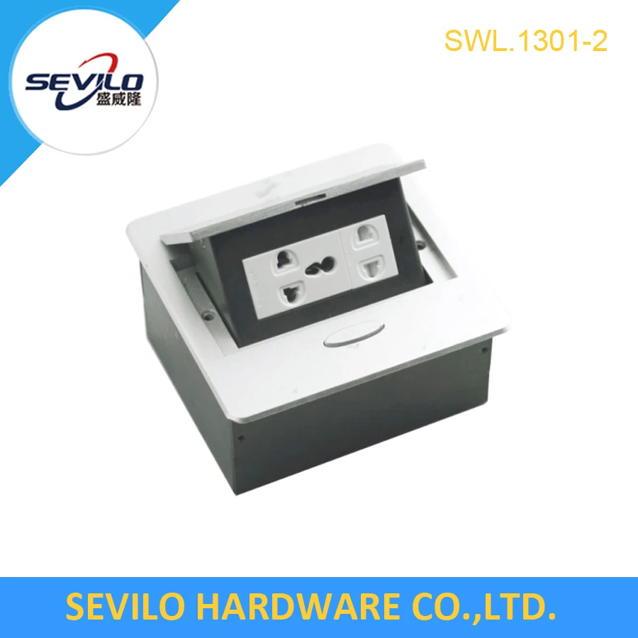 Hidden office socket for conference