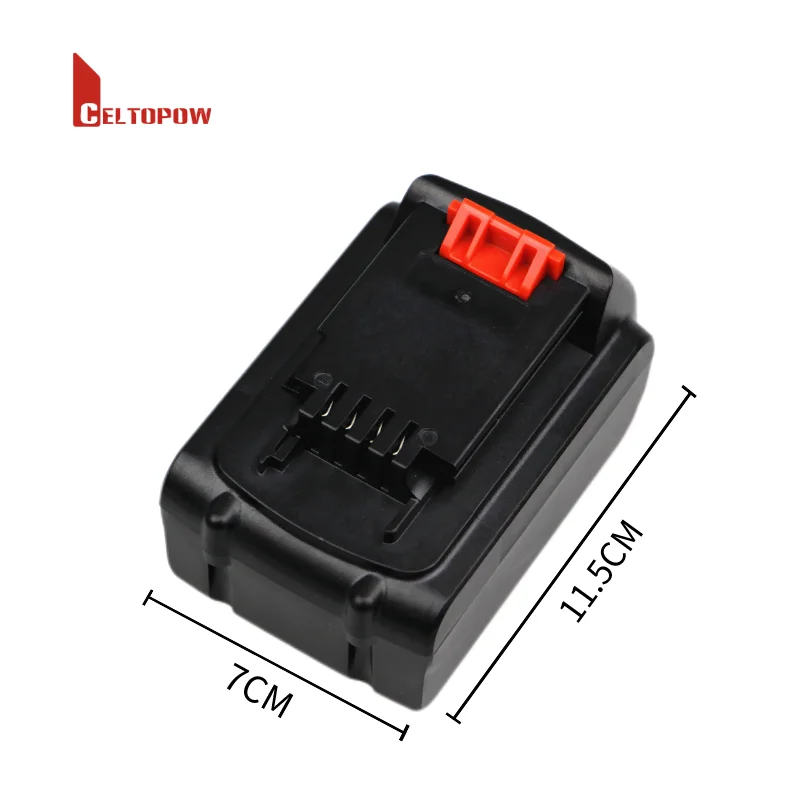 Rechargeable 18V 20V lithium battery compatible with Black & Decker LBXR20 LB20 LBX20 LBX4020 10 cell power tool battery