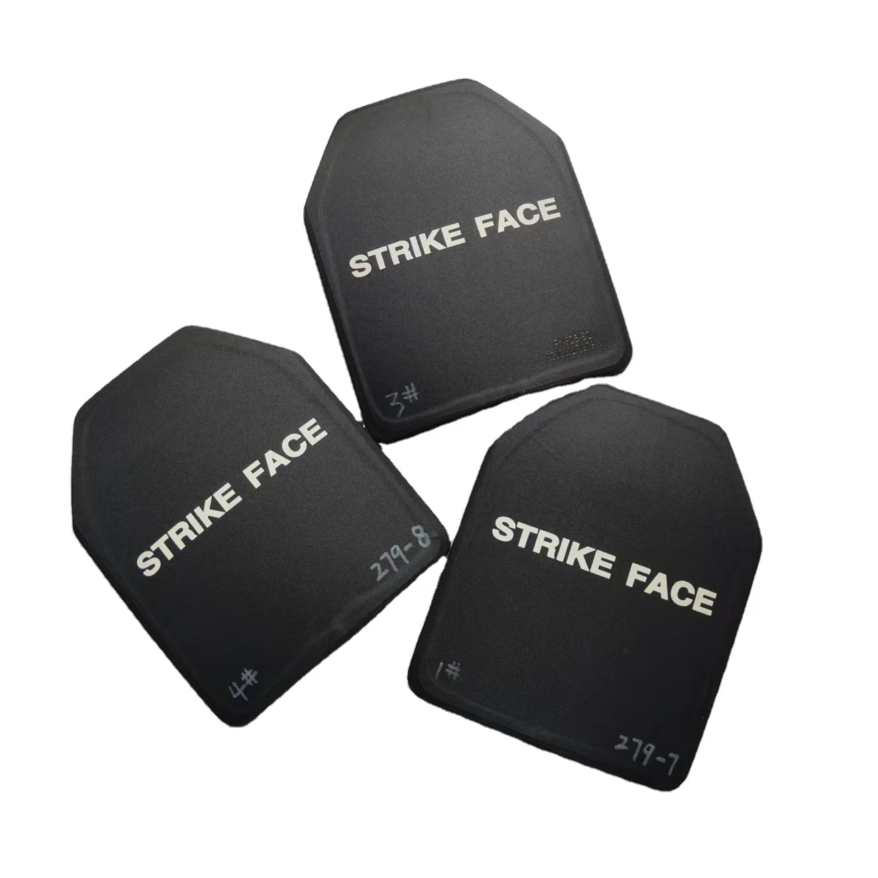 UHMW-PE composite alumina nij level iv plates stand alone