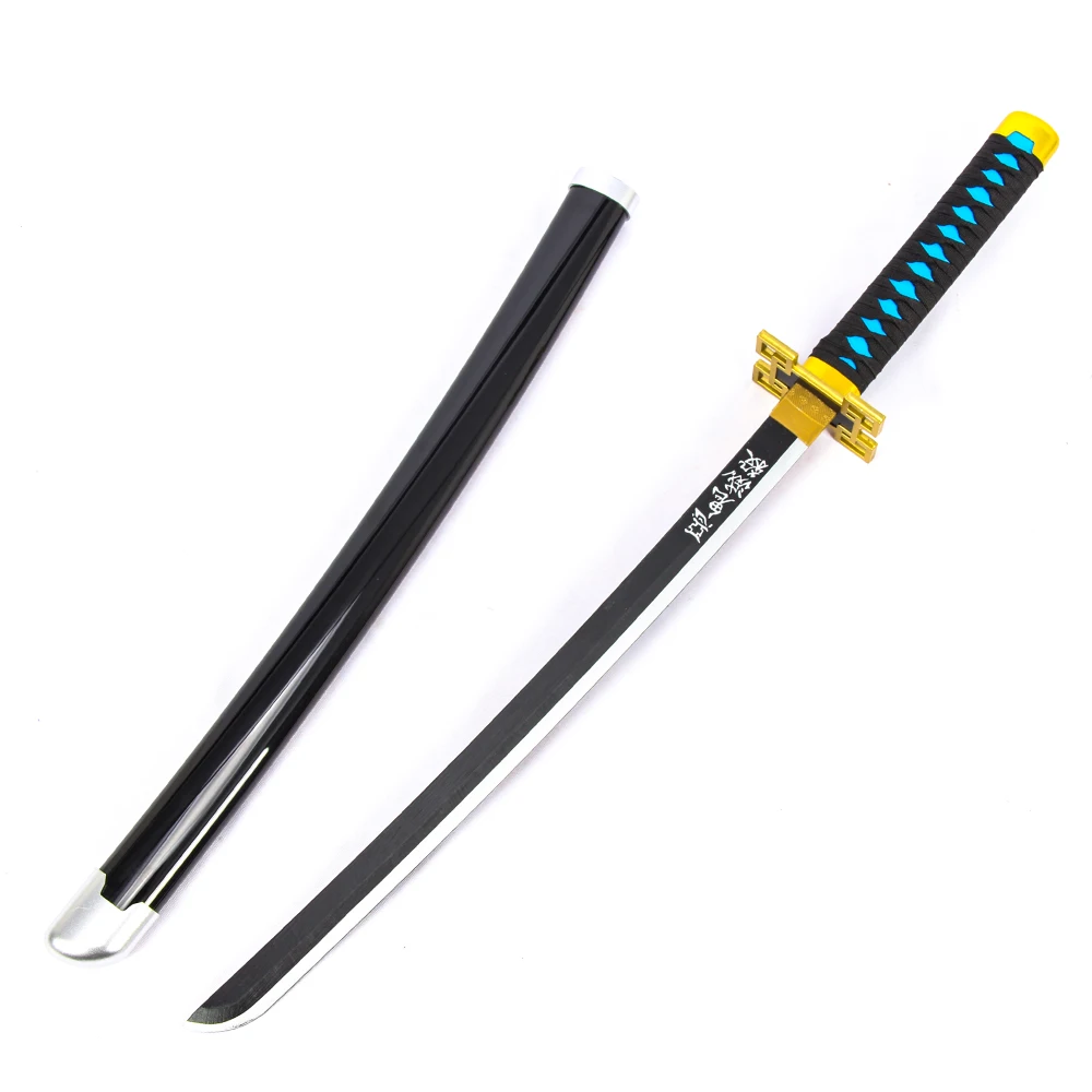 Ming Hu Demon Slayer Anime Sword Tokitou Muichirou katana toys Wooden Sword