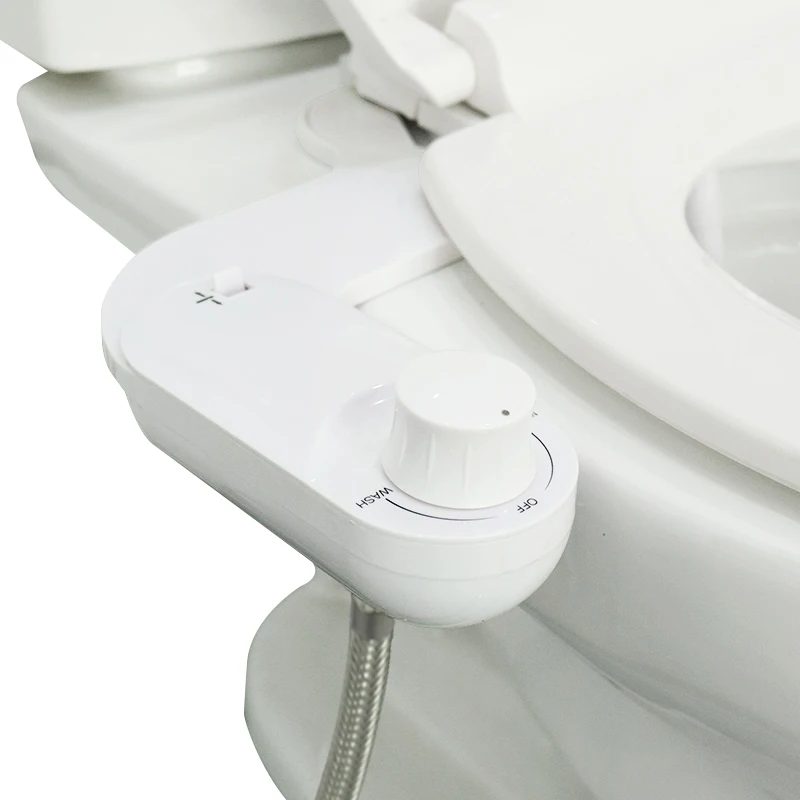 Cold Water Manual Clean Vagina Butt Seat Attachment Bidet Sprayer Non-Electric Nozzle Self-Cleaning Toilet Bidet