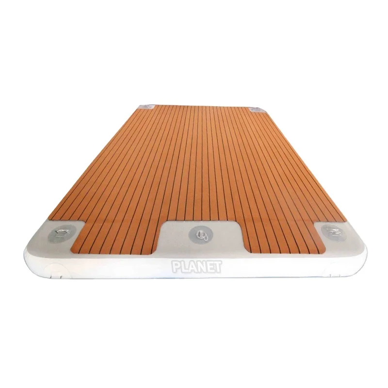 Large Inflatable Pontoons Jet Ski Platform Floating Boat Water Floating Outdoor Leisure Inflatable Swim Deck Dock With EVA