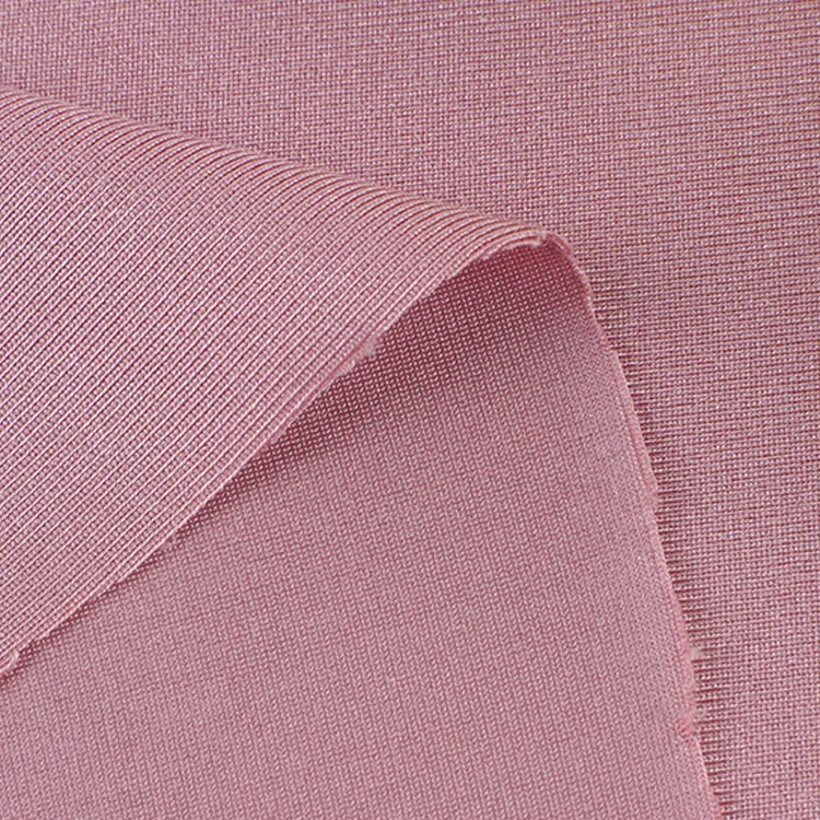 50D Polyester High Elastic Plain Weave Swimsuit Fabric 4 Way Stretch Yoga Wear Sportswear Lining Fabric