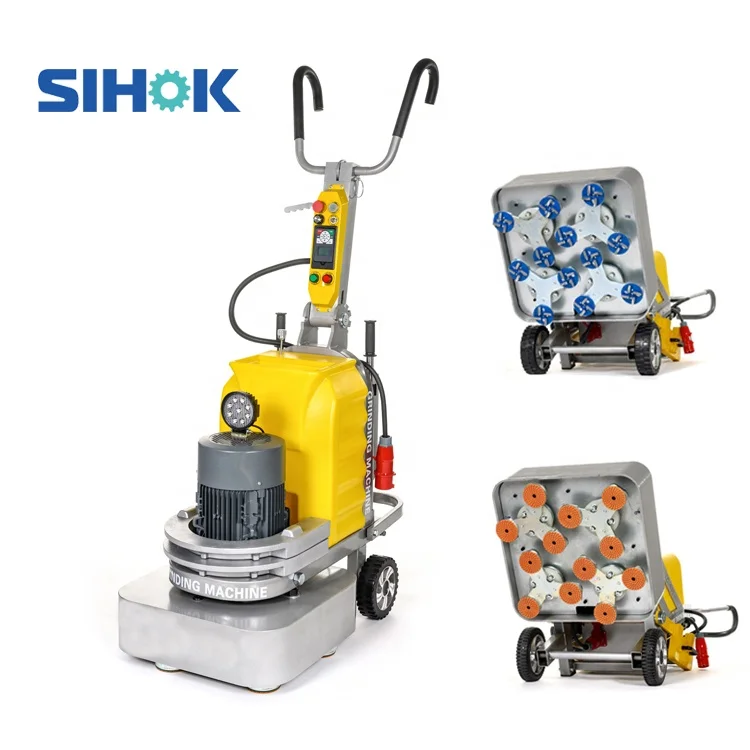 Wholesale SHCG-600 580mm concrete floor grinder machine terrazz floor polisher 220v 380v 7.5kw floor grinding machine