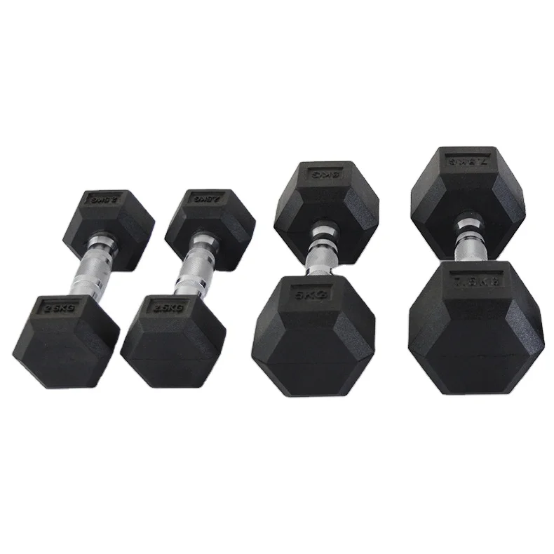 Wholesale Fitness Weight lifting Training hex dumbbell Factory Hex Dumbbells Muscle Workout Dumbbell