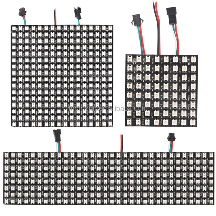 16x16 led matrix led panel ws2812b with factory bottom price