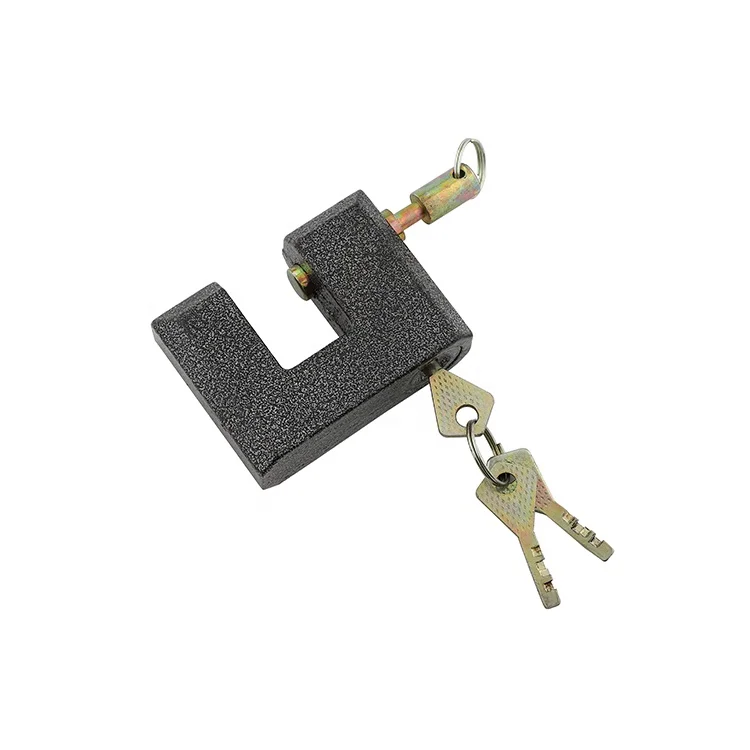 
Iron cast rectangular type padlock popular in Russia 