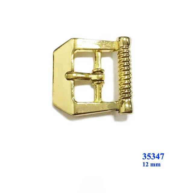 Wholesale metal pin buckle shoe accessories for men shoe parts 19 mm