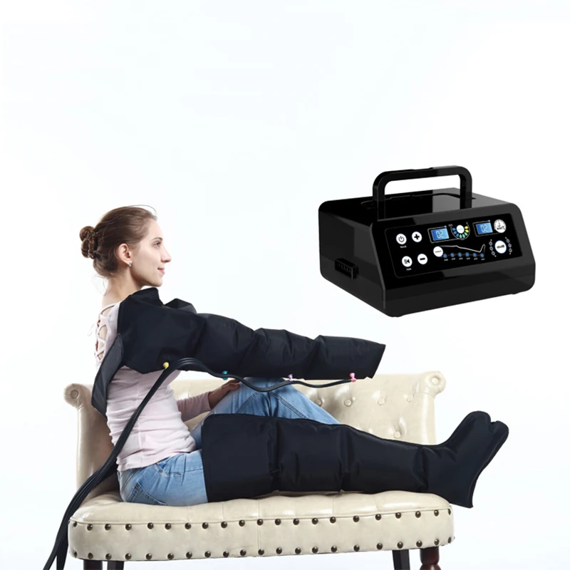 High Quality Air Pressure Compression Sports Recovery Pants Therapy System Massager Device for Foot Waist Body Pain Relief