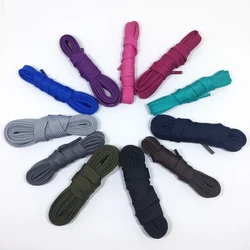 Free sample colorful flat tubular drawcords for hoodies