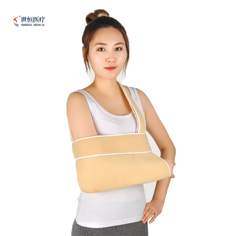 2024 Hot Selling Medical Lightweight Arm Sling Clavicle Support Swathe Orthopedic Shoulder Brace for Injuries