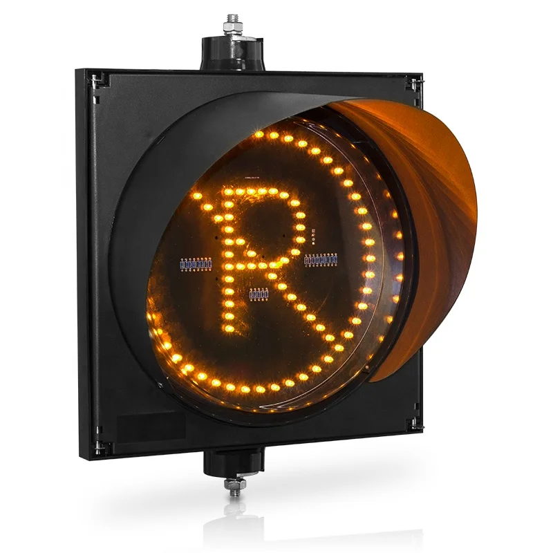 Customize round 300mm  NO parking LED traffic sign light