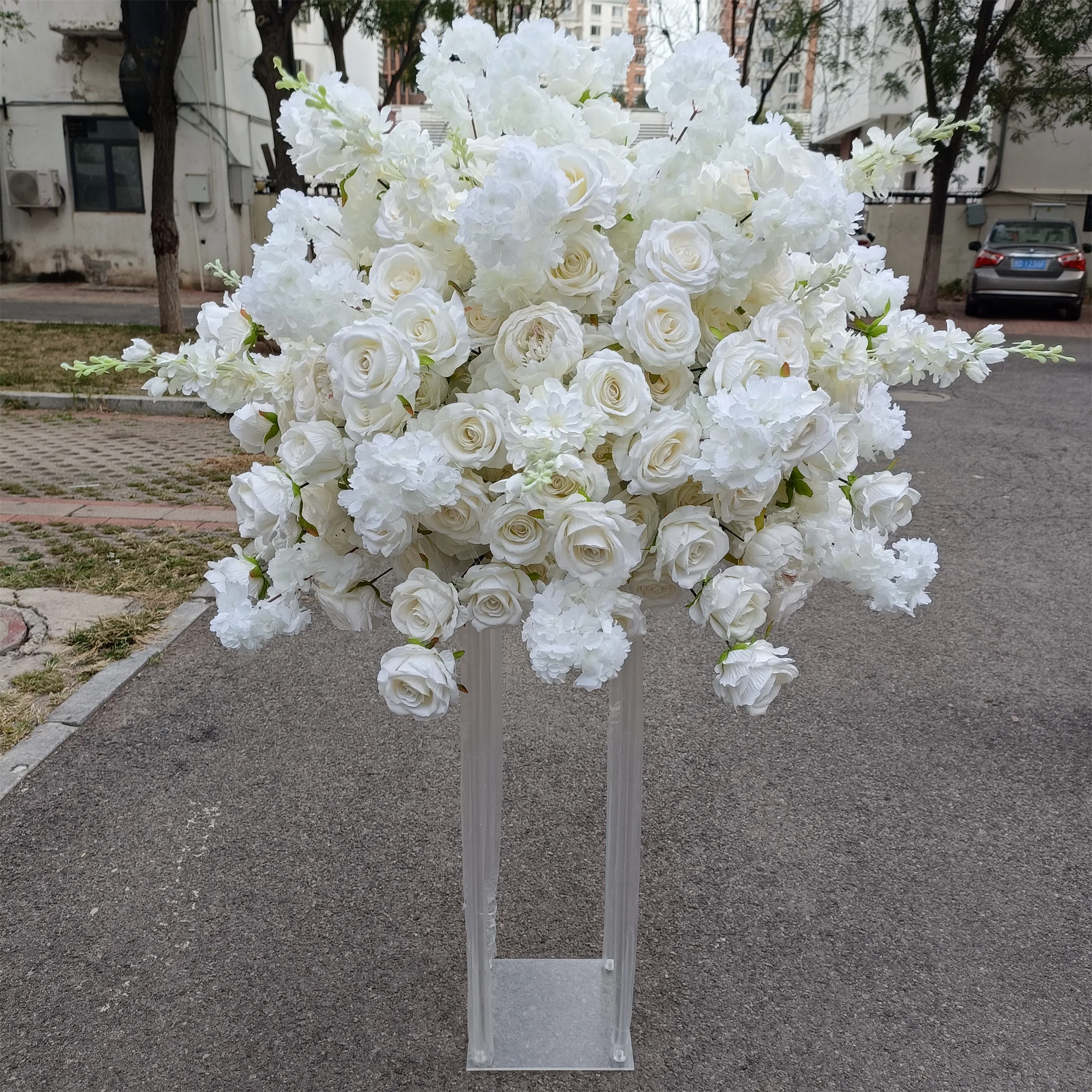 IFG Customized Artificial Flower Ball Wedding Centerpieces 70cm Diameter
