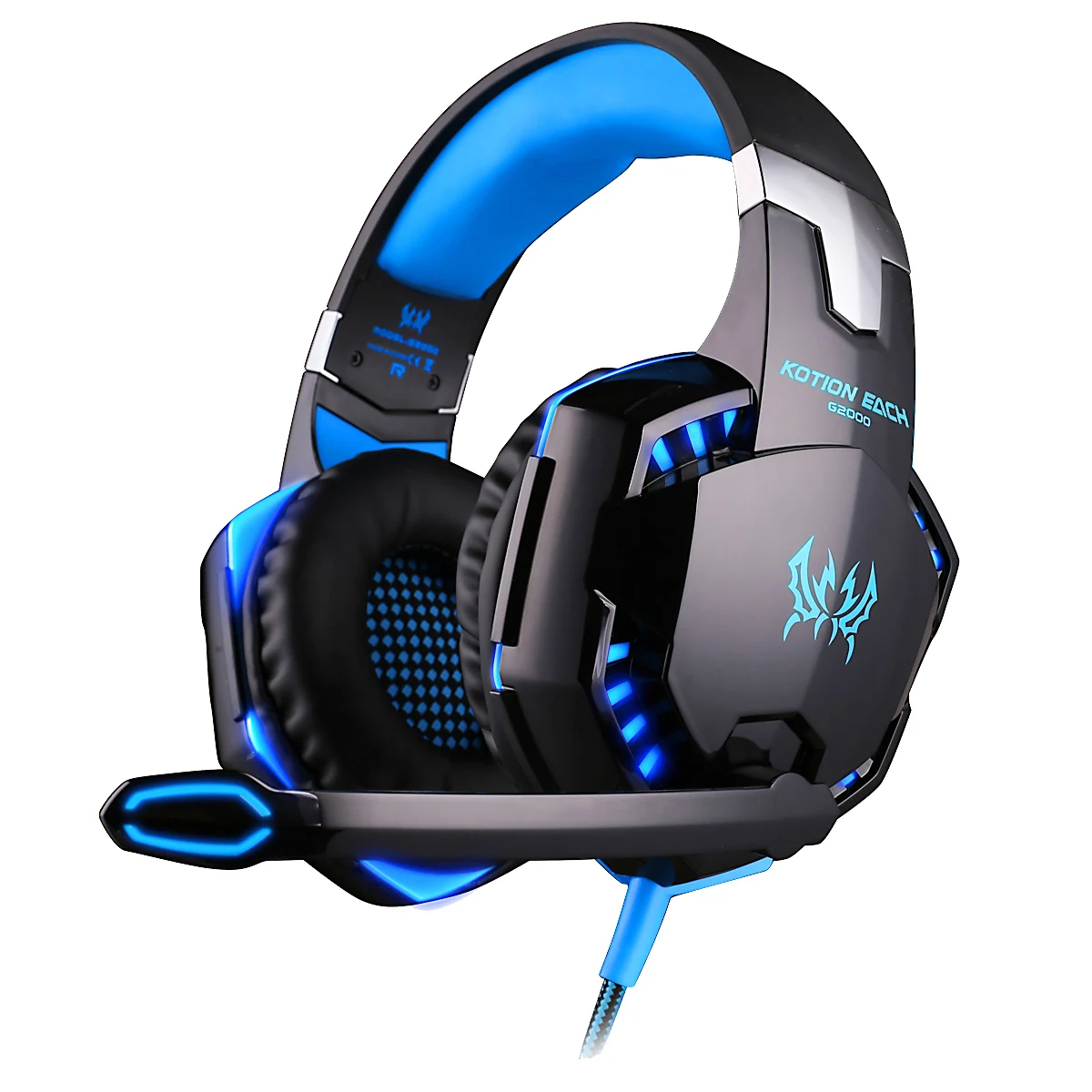 Factory Direct Hot Sale audifono VR PS4 Kotion each G2000 Gaming LED Headset Amazon Top Seller 2021 Game Earphone