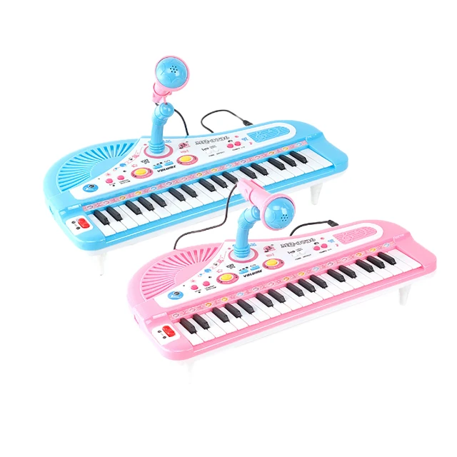 Microphone Piano Electronic Organ Toys Musical Instrument Multifunction Piano Keyboard Toy For Children