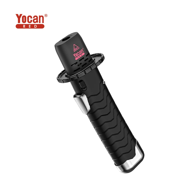Yocan Red Katana Torch Lighters Windproof Refillable Gas Butane Flame Lighter for Camping