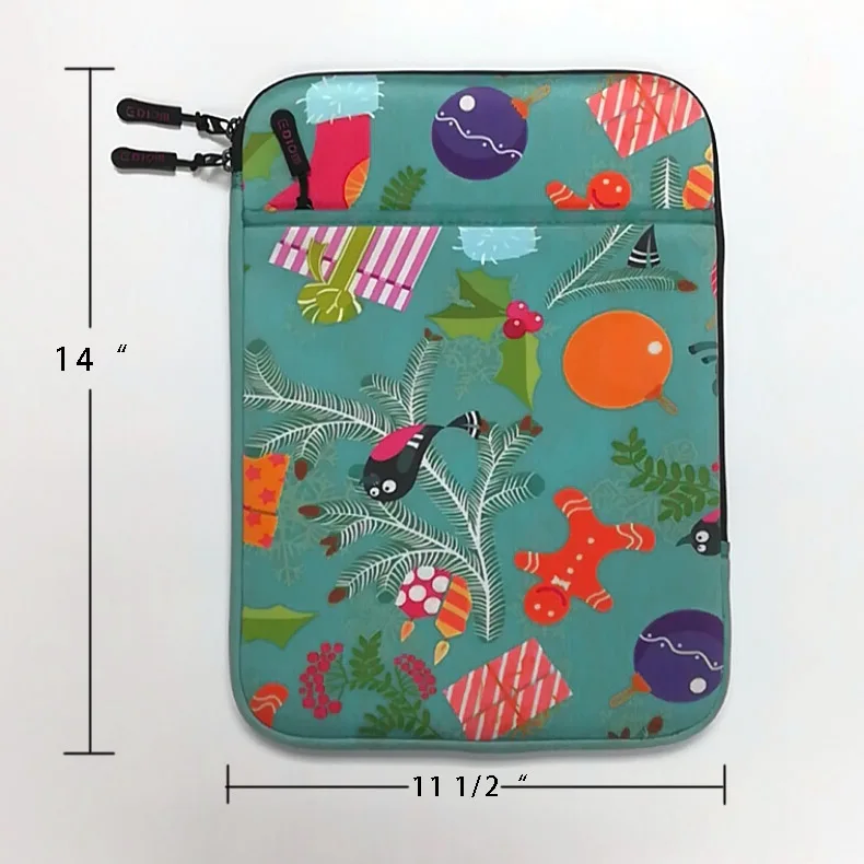 EDIOM Hot selling sublimation laptop case sleeve with handle for women