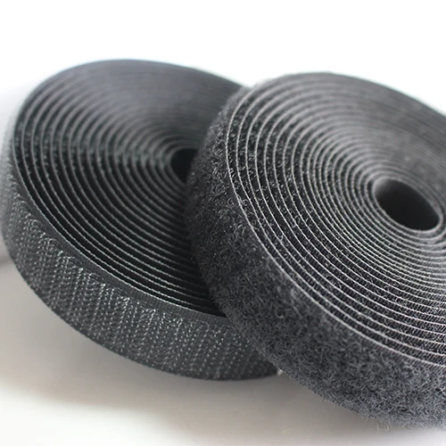 Oeko-tex100 25mm 100 Nylon Fabric Colorful Fastener Tape Hook And Loop Tape For Bags Shoe And Hat Garment