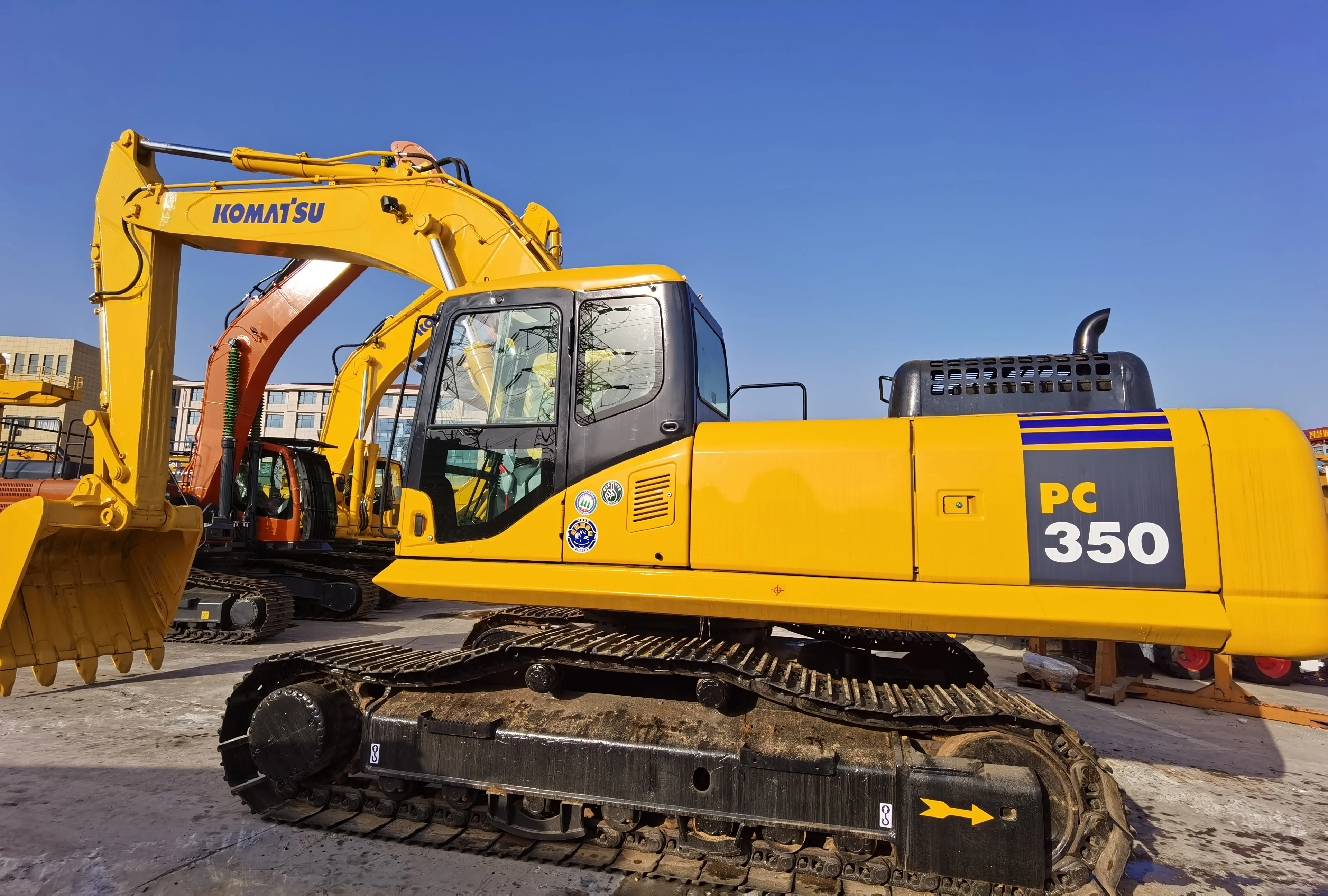 Komatsu PC350 Многофункциональный экскаватор Универсальный мощность двигателя 184 кВт Бесплатная доставка