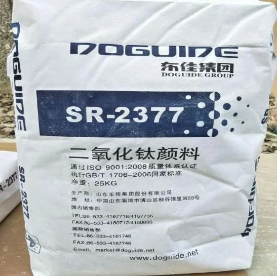 Wholesale factory price good quality SR-2377 TiO2 titanium dioxide rutile pigment for paint