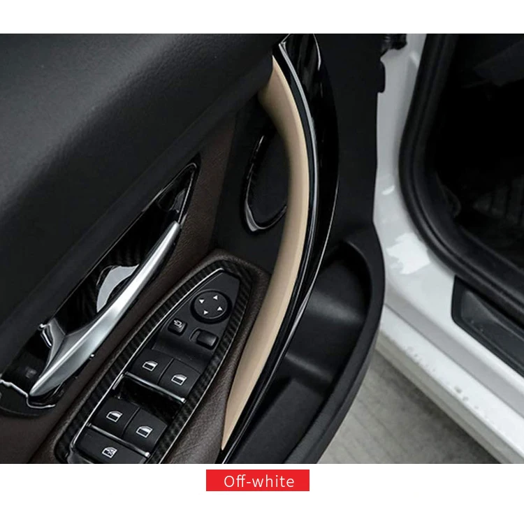 Car interior accessories for BMW interior carbon fiber door armrest cover
