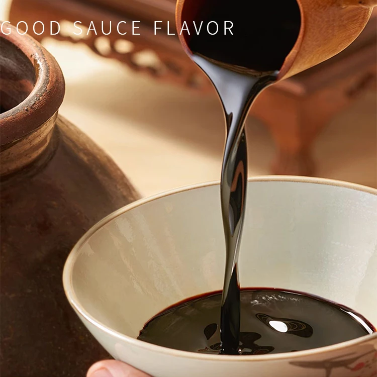 4.9L Superior dark soy sauce custom bulk wholesale Chinese origin soybean sauce seasoning Haday signature dark soy sauce