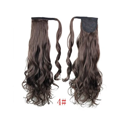 top popular magic tape  multi color synthetic hair extension with 24 inches