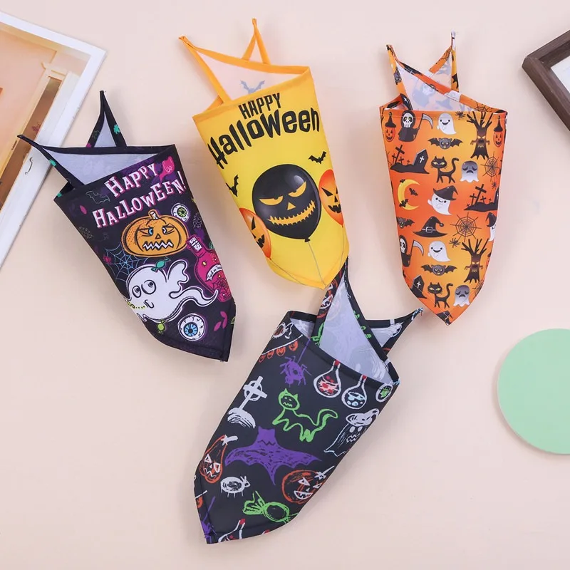 Custom digital printed design  cotton bandana Scarf handkerchief for different body types pet bandana