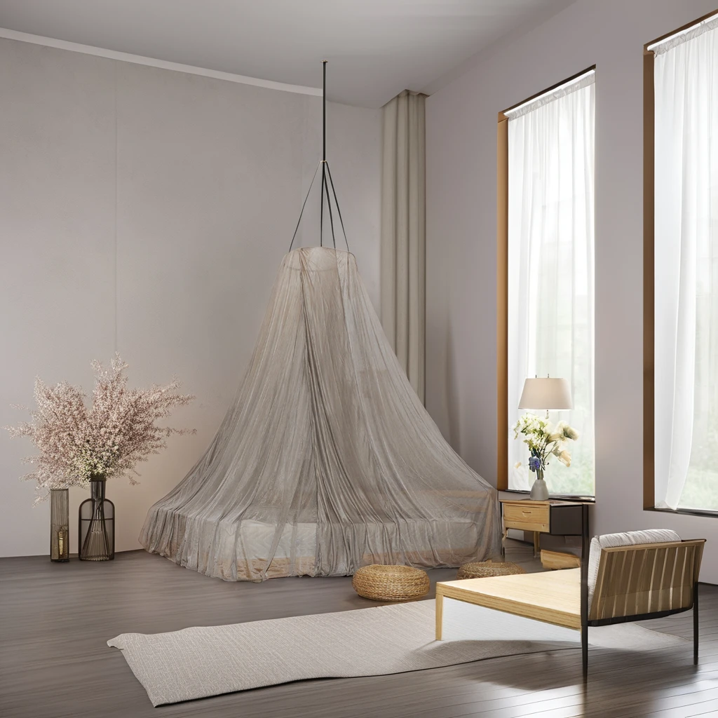 BLOCK EMF Protection Breathable Canopy WiFi/5G/RF Radiation Shielding Bed EMF Canopy