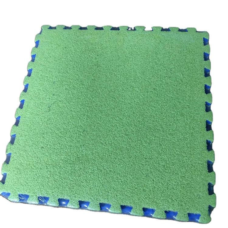 Wholesale Colorful Interlocking Foam Mats Fluffy Carpet Tiles Plush Area Rug Interlocking Floor Tiles