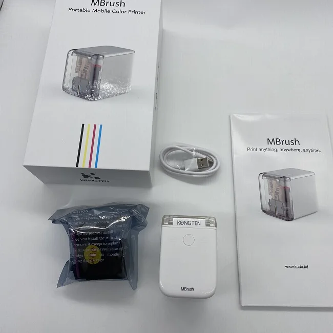  Mbrush Princube-самый маленький в мире мобильный цветной принтер Princube ручной